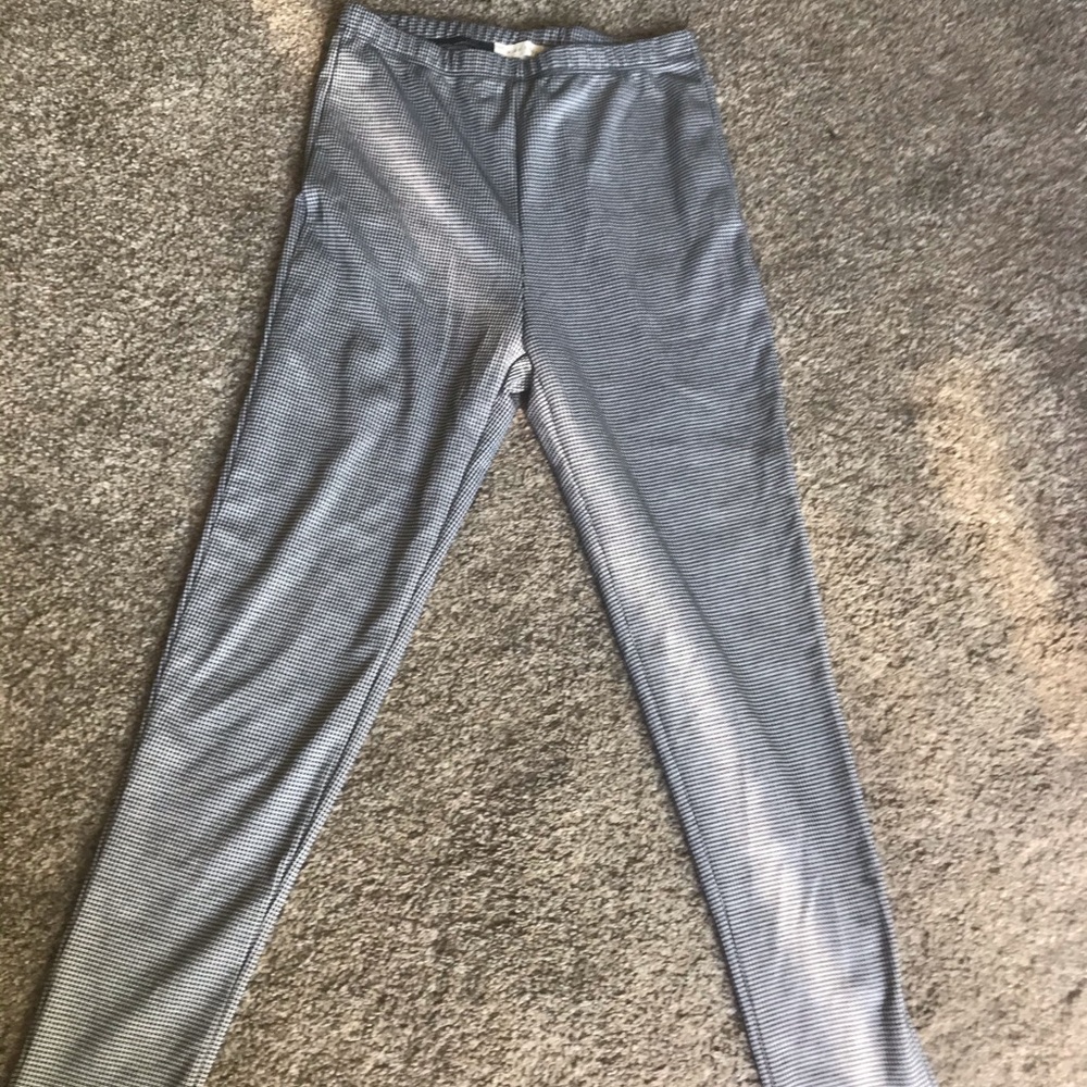Black and white pants
